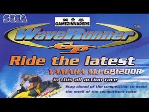 SEGA WAVE RUNNER GP Jet Ski Racing Game (Novice Track)