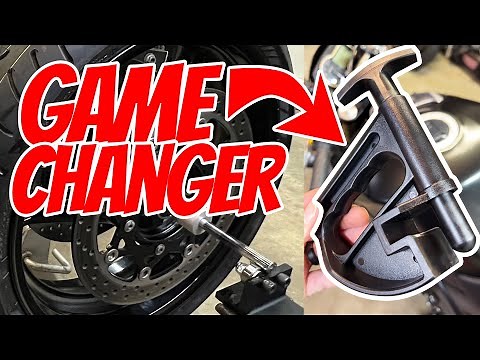 DIY Motorcycle Tire Change Made WAY Easier with Bead Clamps