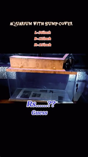 Aquarium Size Details and Sump Cover Guide