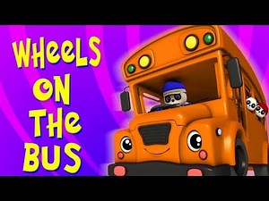 Räder auf dem Bus | Kinderreime | Wheels On The Bus Songs