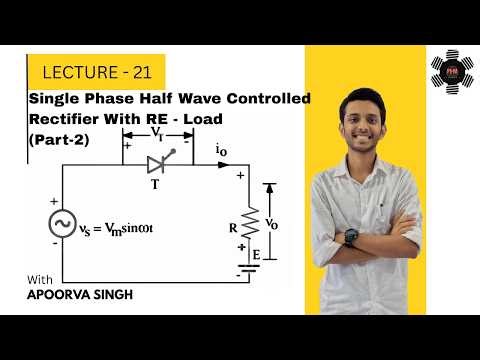 Single Phase Half Wave Controlled Rectifier With RE - Load (Part-2)