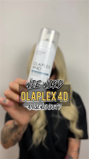 OLAPLEX 4D RICHTIG ANWENDEN ✅ IG: dk_hairstyler #olaplex #trockenshampoo #haarpflegetipps #haarpflege #haare #tiktokhair #hairstylist #dkhairstyler