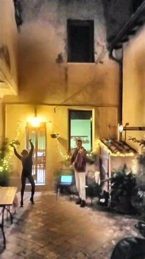 Improvising 'Libertango' with a beautiful dancer (pt.1)