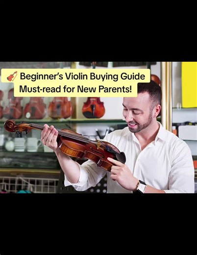 🎻 [Beginner’s Violin Buying Guide]｜Must-read for New Parents! Buying your child’s first violin is a crucial step. 💡 Get it right — and learning becomes joyful. ❌ Get it wrong — and it may lead to frustration and giving up. As a violin teacher, I’ve helped many families avoid common mistakes. Here are 5 common buying traps and 3 key tips to help you get started👇 --- ❌ Top 5 Mistakes Parents Make When Buying a Violin: 1️⃣ Choosing the cheapest online set 👉 Most of these low-cost violins sound 