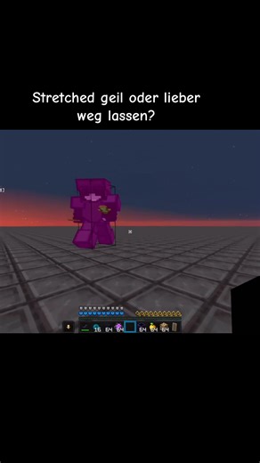 Mit stretched oder ohne?#java #skibidicraft #pvp #nussknaka #fyp