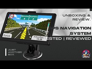 Jimtour GPS Navigation System for Car & Truck 2024 7 Inch GPS with Europe & UK Maps 🧭🚛
