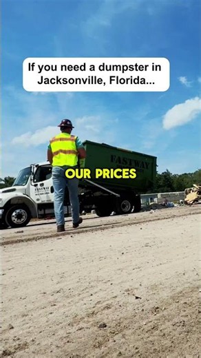 Need a dumpster in Jacksonville, Florida?