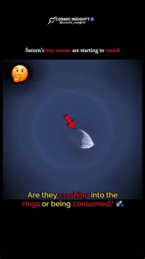 Where Are Saturn’s Moons Going? 🪐 #space #mystery #shorts 