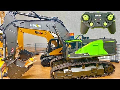 [Construction Vehicles] This radio-controlled excavator with super high-performance digging capab...