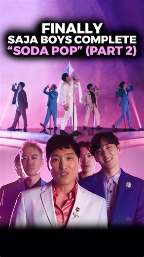 First Time Ever! Complete Saja Boys "Soda Pop" Performance #BiasNotes #SajaBoys #KpopDemonHunters