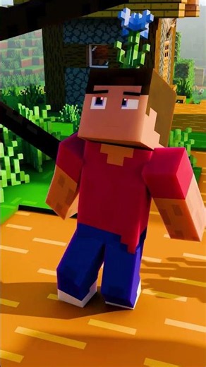 The Enderman ridicules Steve #minecraft #animation #minecraftshorts #minecraftmemes #enderman