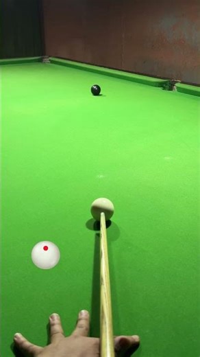 Spin Determines the Cue Ball Path #snooker #billiard #tipsandtrick
