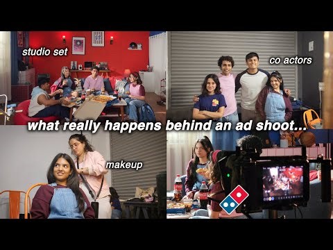 my first ad shoot experience🎬 | HMdiaries | Vd-135 |