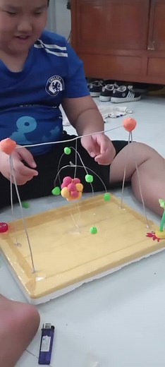 Hướng dẫn làm mô hình nguyên tử lớp 7 bằng giấy