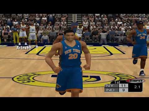 ESPN NBA 2K3 Xbox Series X Gameplay ( PS2 )