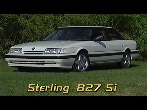 1992 Sterling 827 Si (Rover/Honda Legend) - MotorWeek Retro