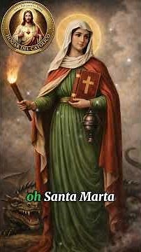ORACIÓN PODEROSA a SANTA MARTA 🙏 Domina lo imposible y vence el mal 🔥