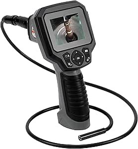 Performance Tool W50046 2.7" LCD Borescope Inspection Camera With Waterproof Snake