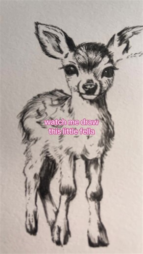and listen to the best song on the invincible soundtrack at the same time 🤌 #drawing #art #pen #deer #animals