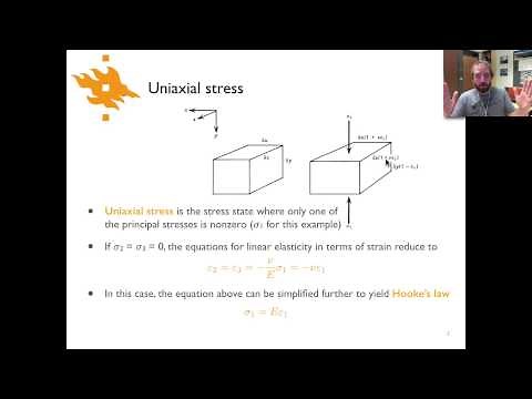 Geodynamics - Lecture 5.3: Uniaxial stress