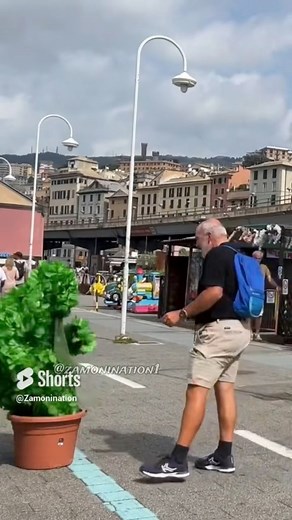 1.1M views · 47K reactions | Sorry grandpa, but you kept coming back 藍 #bushmanprank #funnyvideos #prank #funny #viralvideo #humour | Zamonination1 | Facebook