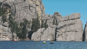 11K views · 259 reactions | Float along the lake and let the scenery of Custer State Park wash your worries away. | Custer State Park | Facebook