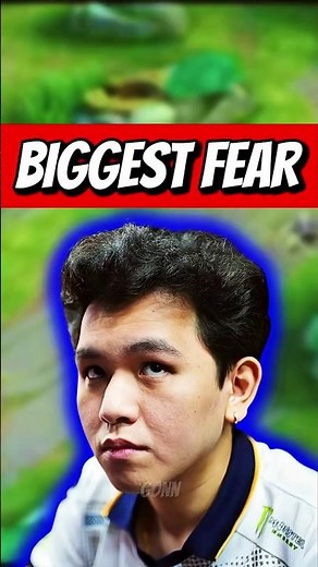 Karltzy reveal his biggest Fear during m2 🤯 #moba5v5english #mobalegends5v5 #moba5v5pippin #shorts