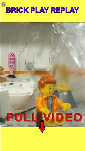 LEGO TOILETTE DISASTER - #shorts