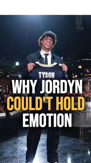 Why Jordyn Tyson couldn’t control his emotions when he got drafted