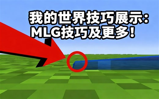 [中配]我的世界技巧展示：MLG技巧及更多！ - Skip the Tutorial