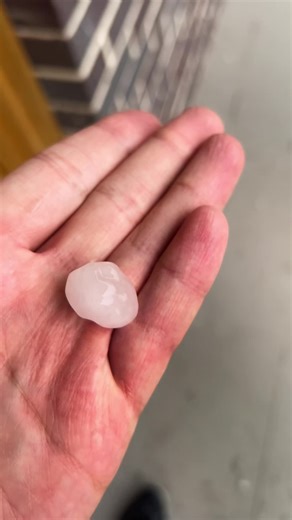 Just a bit of hail #sydney #australia #hail