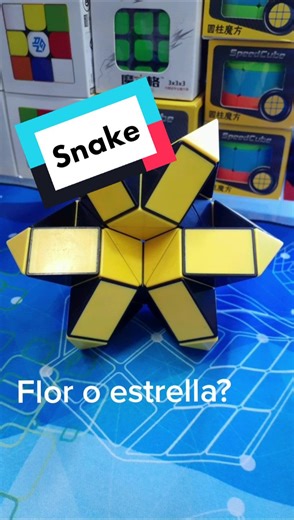 Figuras Creativas con el Cubo Serpiente Rubik