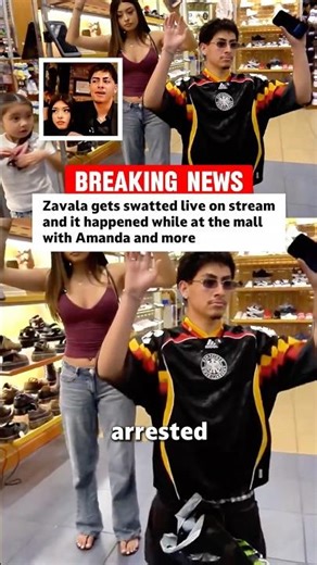 Zavala Swatted Live on Stream While Filming at the Mall