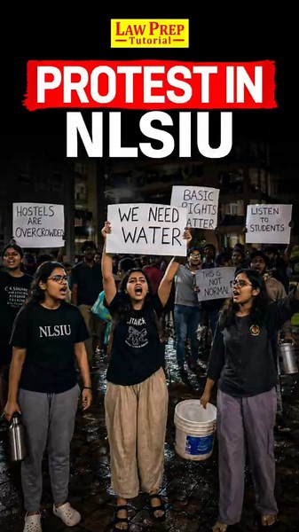 Why NLSIU Students Protesting? Full Story Under 1 Minute #nlsiu #shorts