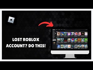 How to RECOVER ROBLOX ACCOUNT