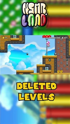 World 2 deleted levels of NSMBL (short 13) - (Smm2 / Mario Maker 2 Super World)
