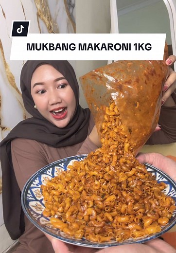 Mukbang Makroni Cikruh: Bumbunya Melimpah!