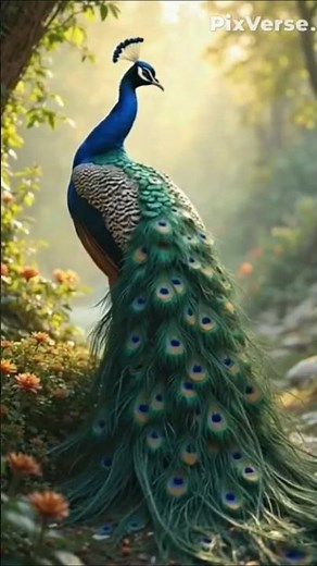 Flying Peacock 🤯🤯