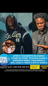 11K views · 1.6K reactions | Após o vazamento da música “Atrás Do Ouro” de Mano Chaba e Anderson Mário, finalmente a SOS lança o Vídeo Clipe da música | ZONA NEWSPRO | Facebook