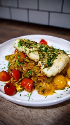 Don’t Touch the Fish: How to Sear Cod the Right Way�� Perfectly seared cod starts with heat control, proper seasoning, and one hard rule—don’t touch it. Move the veggies, heat the pan, add butter, press the fish, and let the crust form. This is how chefs get golden, restaurant-quality fish without sticking.�👉 For more pro techniques and the full episode this short comes from, check out Chronicles of a Chef and explore the channel.��� #PanSearedCod, #CookingTips, #ChefTips, #SeafoodCooking, #Chr