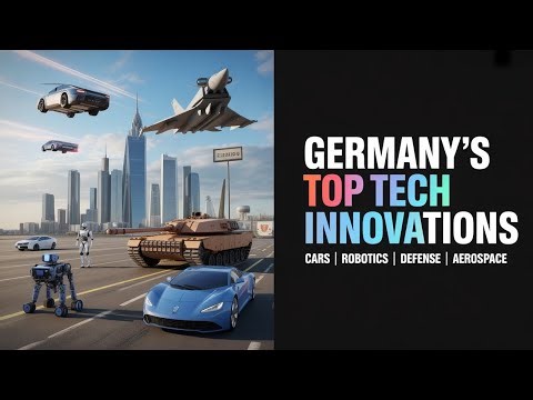 Germany’s Top Tech: Cars, Robotics, Defense & Aerospace Innovations Changing the World