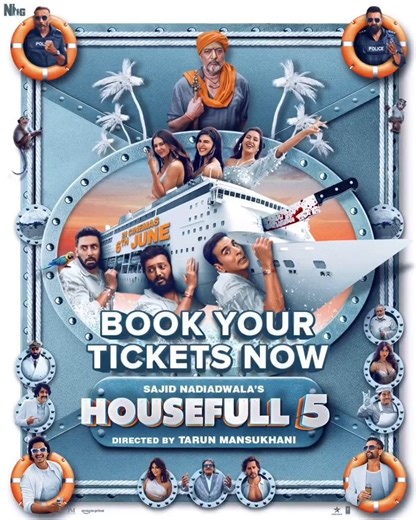 2 DAYS TO GO Housefull 5 at Cinemax. Get your tickets now nyalicinemax.com | Nyali Cinemax