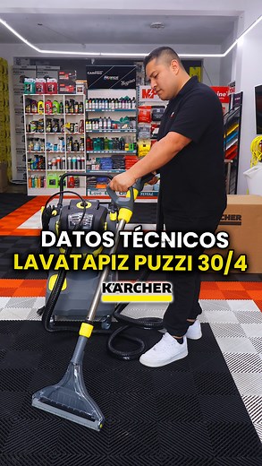 Te explicamos los datos técnicos del lavatapiz Karcher PUZZI 30/4, un equipo diseñado para trabajos intensivos de limpieza profesional. Ideal para tapicerías, alfombras y superficies amplias donde necesitas potencia, succión constante y resultados visibles. Consigue los mejores equipos con Maquimpower: 📲 Contáctanos: 902 010 281 #karcheroficial #maquinasindustriales #tapiceria #MaquimPower #limpiezadealfombras | MaquimPower
