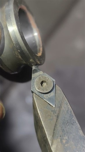 Hard 🦾 #steel turning tool #carbide #lathe #machine #metalwork #automobile #cnc #drilling #shorts