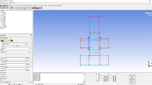 ICEM CFD网格剖分实例——part3.点、线关联