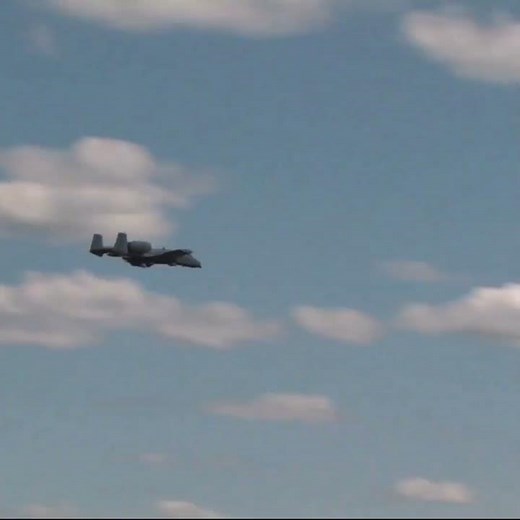 A-10 Warthog Close Air Support in action #military #aviation #fighterjet