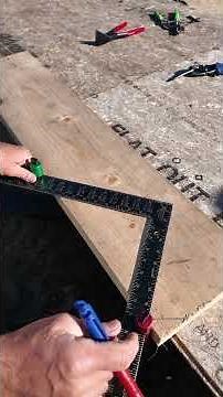 Framing Square basics translate to other skills! #diy #framing #carpentersareadyingbreed