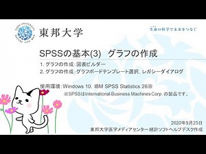 SPSSの基本(3)グラフの作成 ヒストグラムの作り方。図表ビルダーの使い方