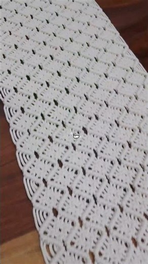 Creating a custom Macrame Table Runner 🧵✨ #shorts #macrame #homedecor | Kieu Handmade