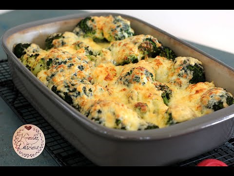 Broccoli and Cauliflower Gratin ala Mama || Easy & quick without packets || Vegetable side dish